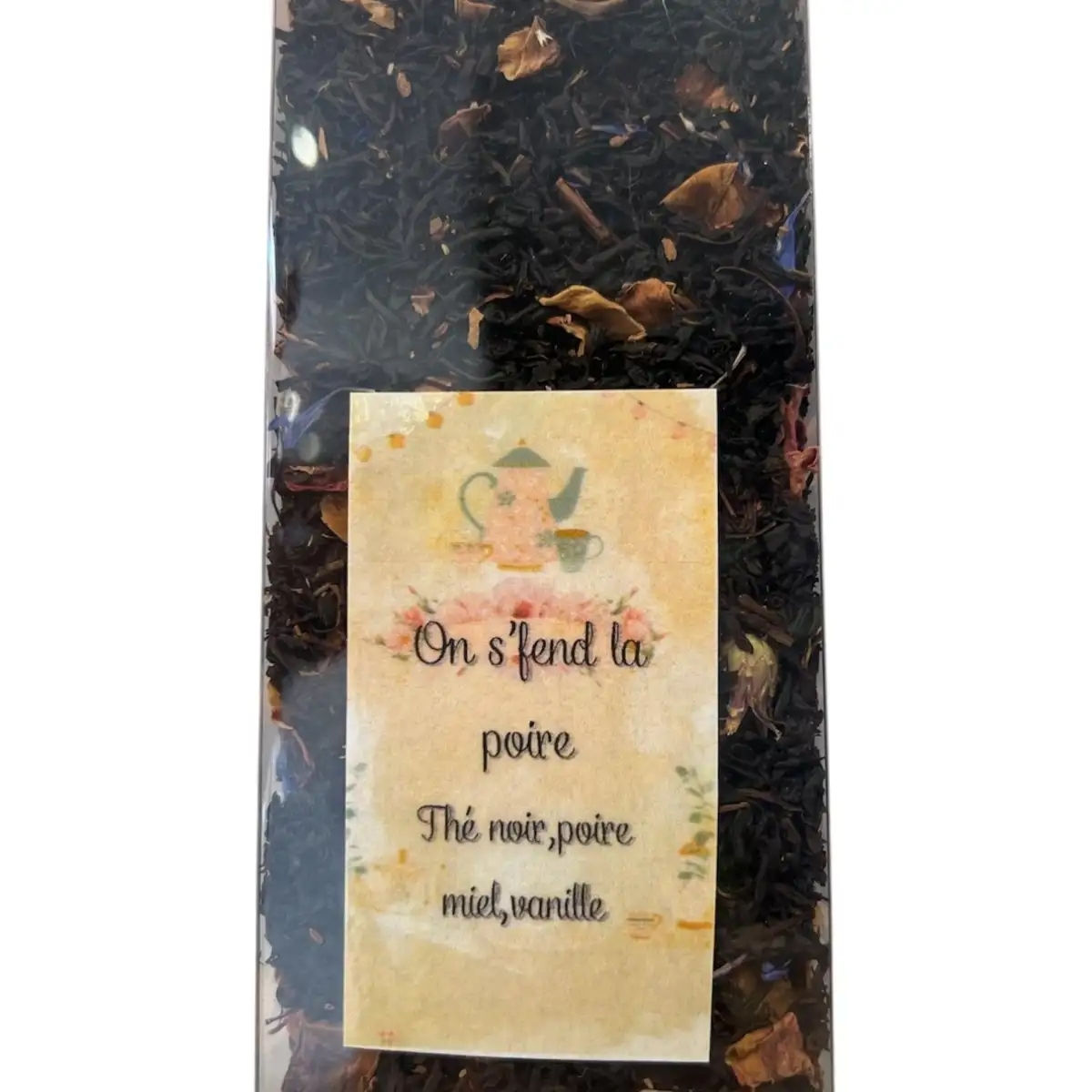 Thé noir  ''On s'fend la poire"