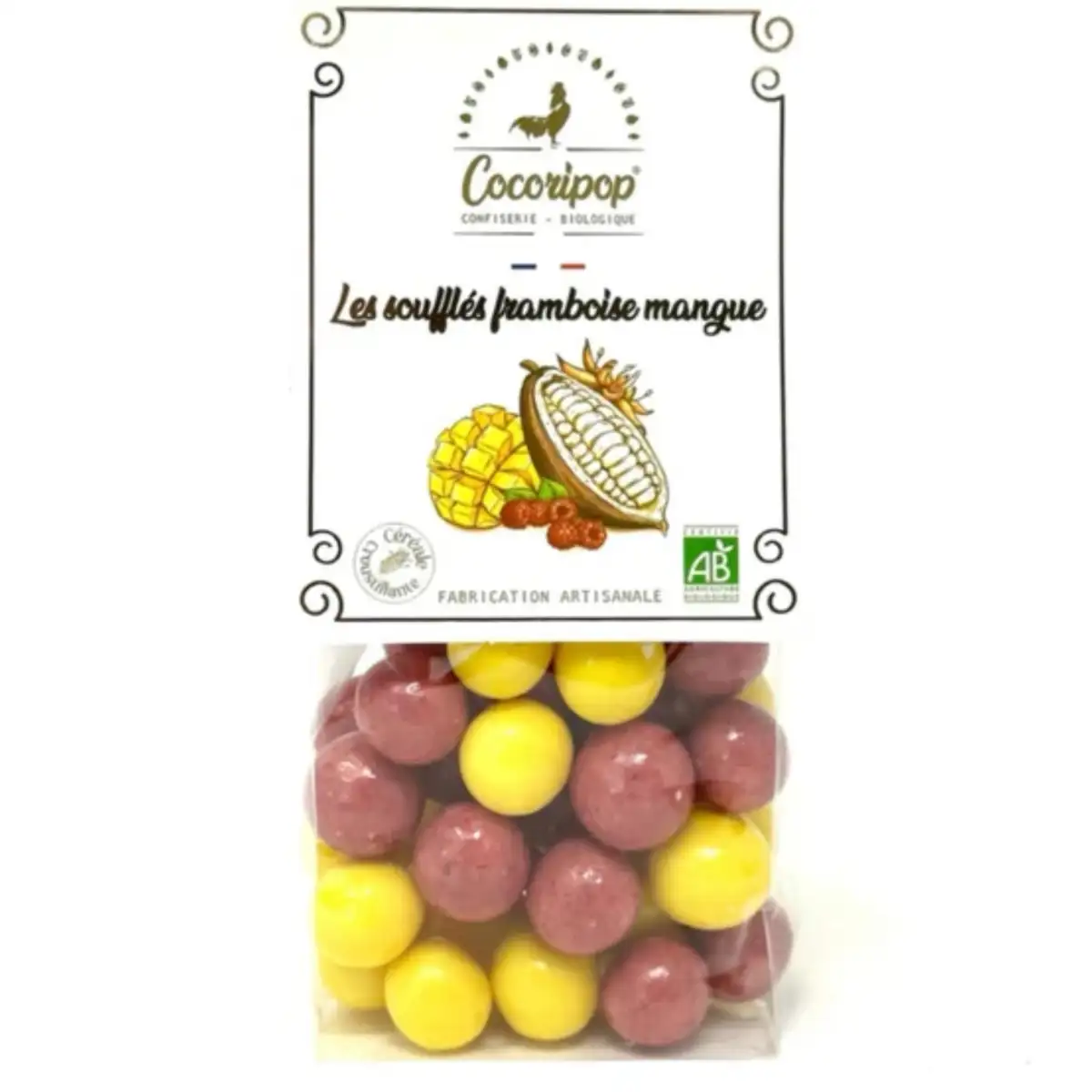 Les soufflées mangue /framboise