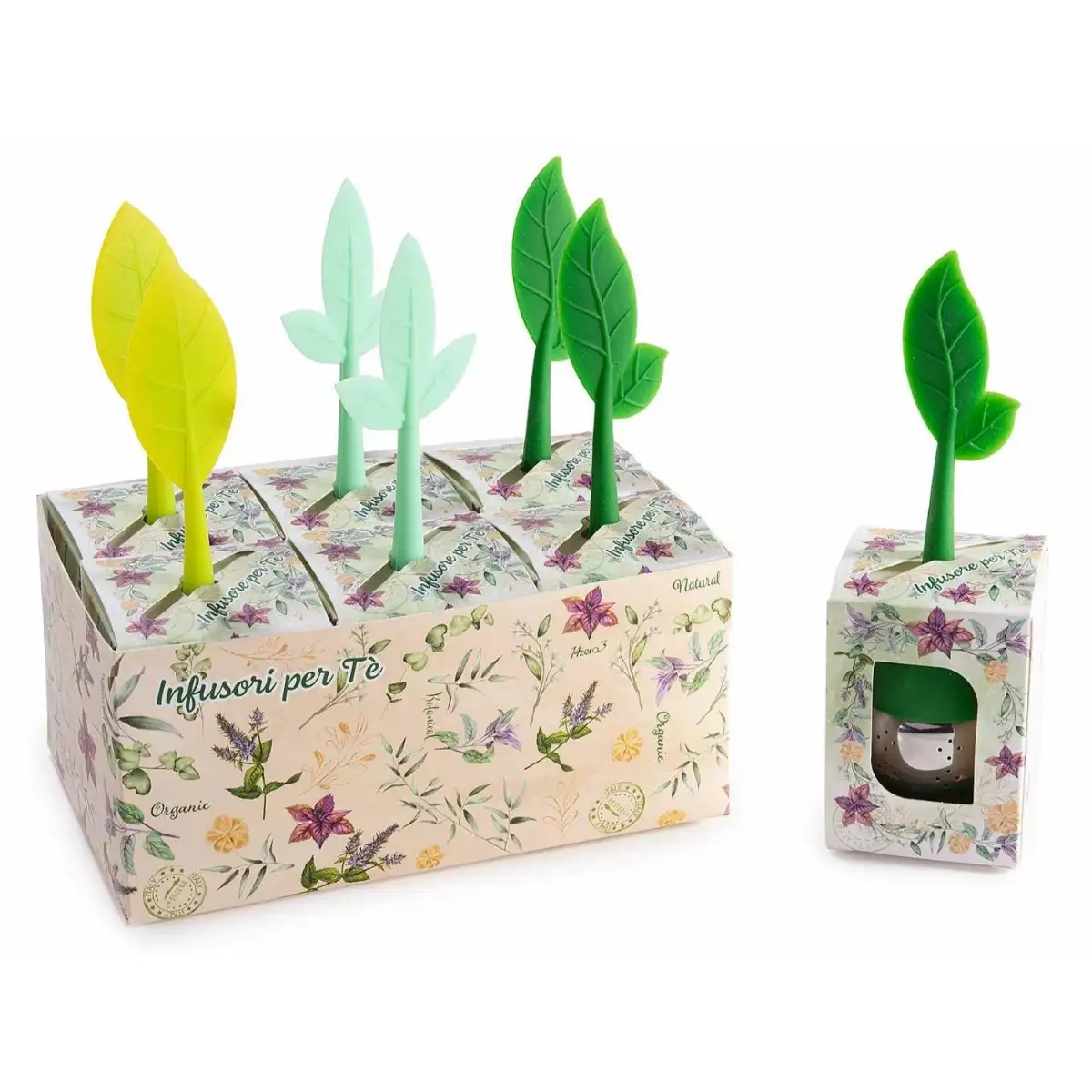 Infuseur thé feuille verte