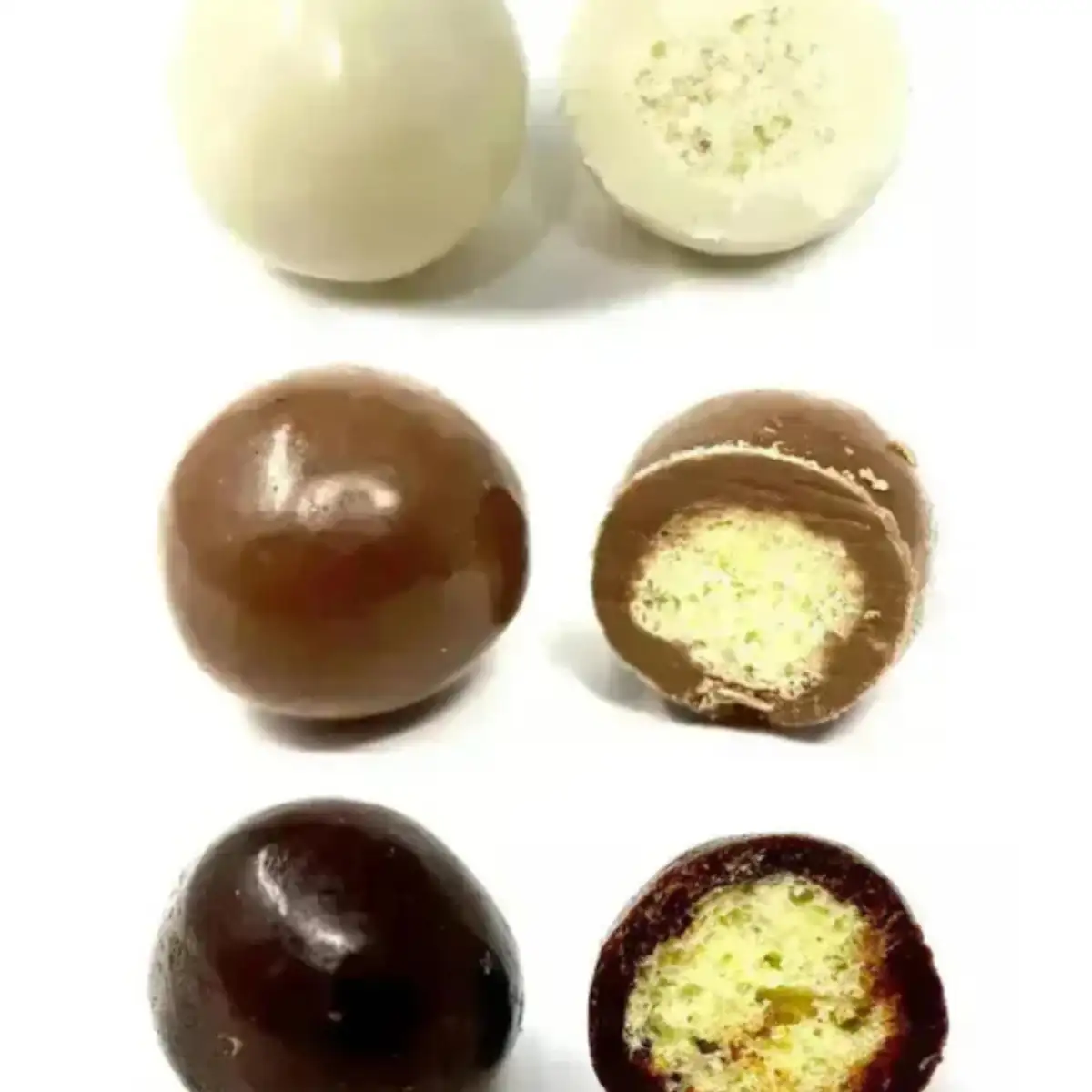 Les soufflées 3 chocolats