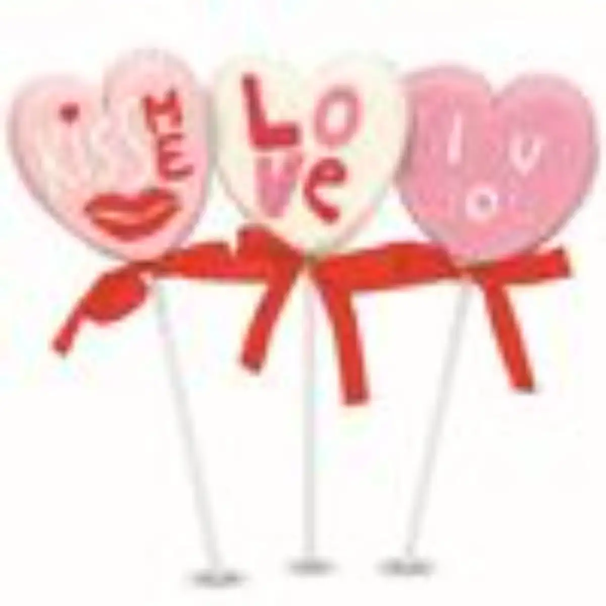 Sucette guimauve "LOVE"