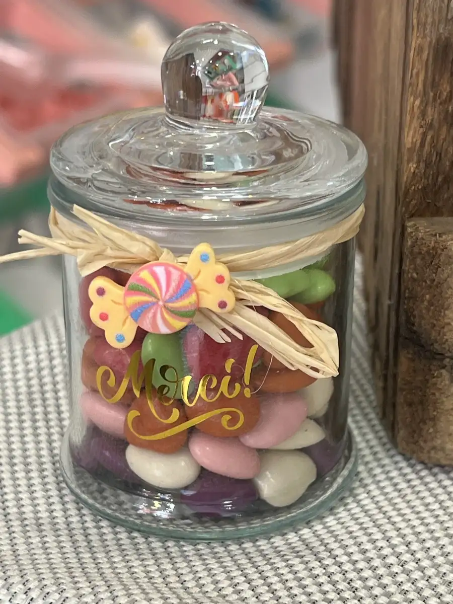 Mini bonbonniere garnie "Merci"