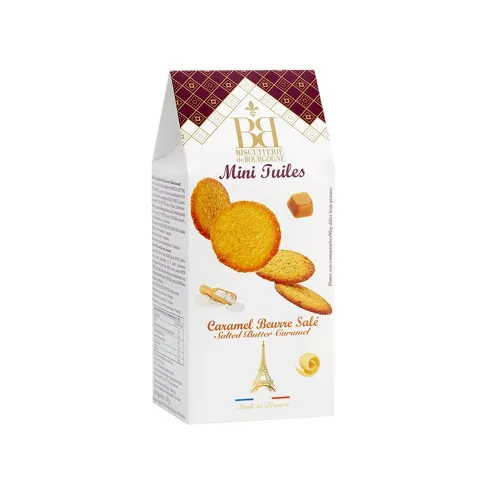 Mini tuiles au Caramel Beurre salé